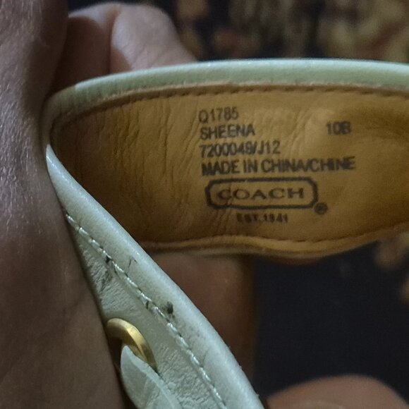 Coach SHEENA platinum Open Toe Shoes - Picture 6 of 6